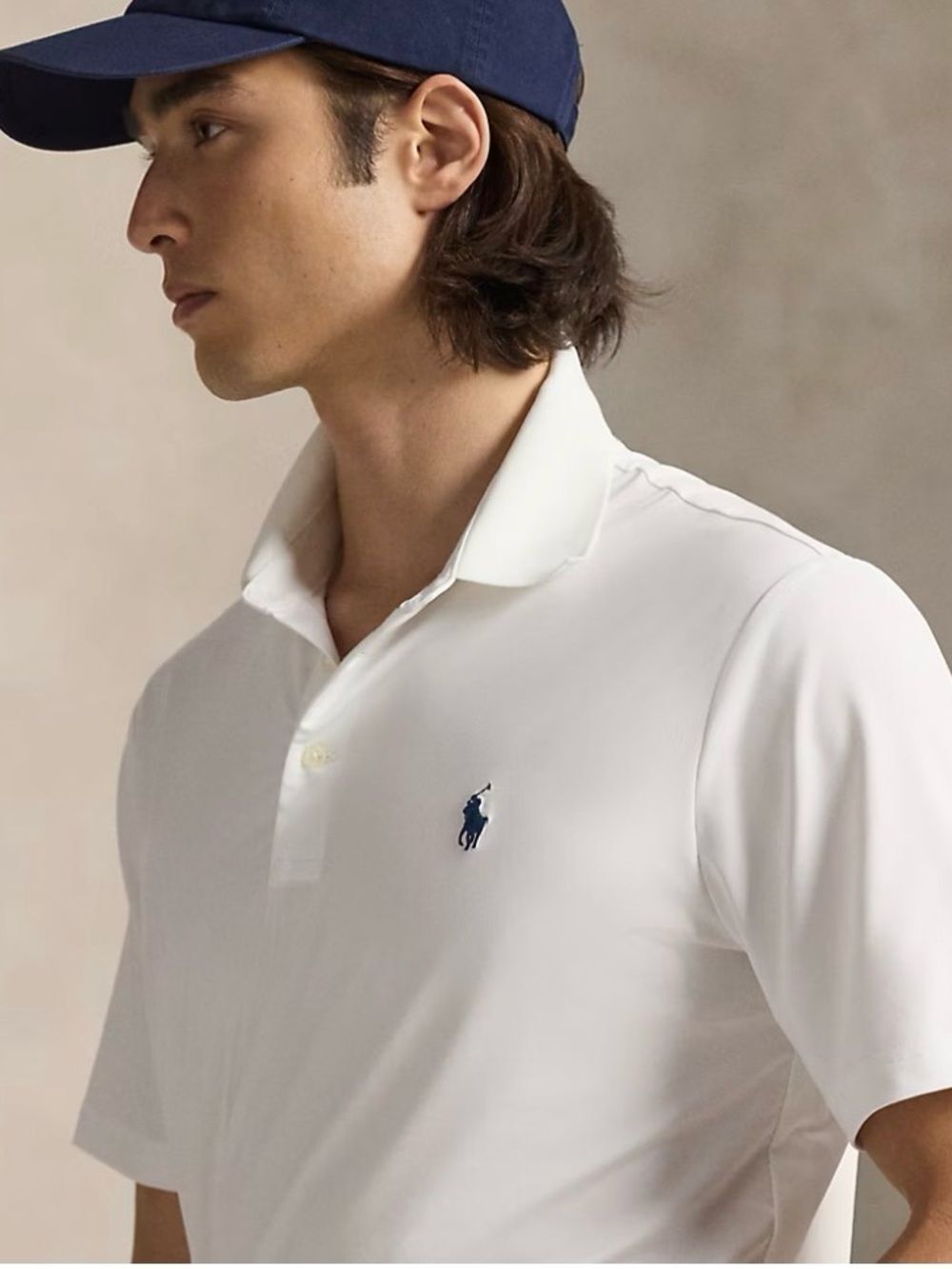 NWT Ralph Lauren Custom Slim Fit Polo Shirt – White – Men’s XXL